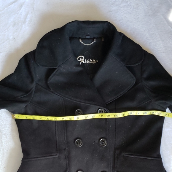 Guess Peacoat Coat Jacket - Picture 6 of 8
